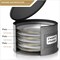 Sorbus 8 Pc. Hard Shell Stackable Plate Storage Set for Dinnerware, Mugs, Cups